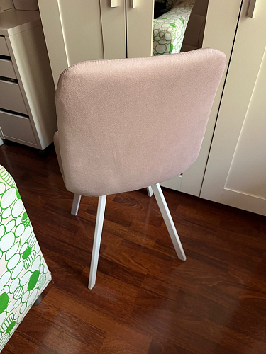 Стул на металлокаркасе Чилли К кирпичный / черный фото покупателя 236