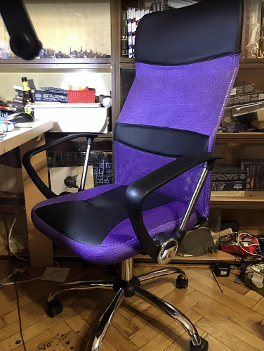 Компьютерное кресло Arano 1 black / chrome фото покупателя 10