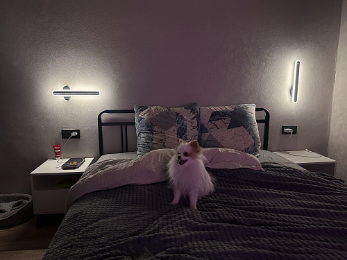 Двуспальная кровать Рейк 160х200 черная фото покупателя 4