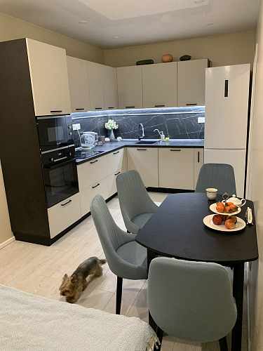 Стул на металлокаркасе Kora dark gray / black фото покупателя 483