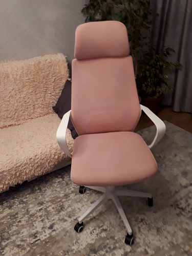 Компьютерное кресло Golem dark gray / gray / white фото покупателя 30