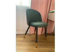 Стул на металлокаркасе Gabi 1 gray / black фото покупателя 948