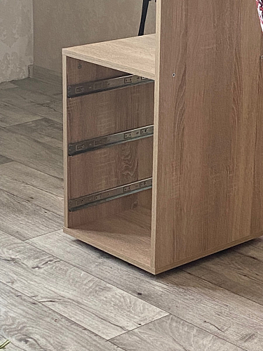 Письменный стол КСТ-16 левый венге / беленый дуб фото покупателя 47