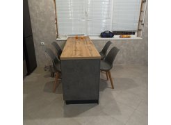 Деревянный стул Bonuss dark gray / black фото покупателя 6