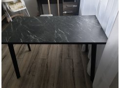 Стол Тринити Лофт 120 32 мм бетон / черный матовый фото покупателя 153