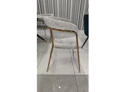 Стул на металлокаркасе Kamelia green / gold из шоурума 12
