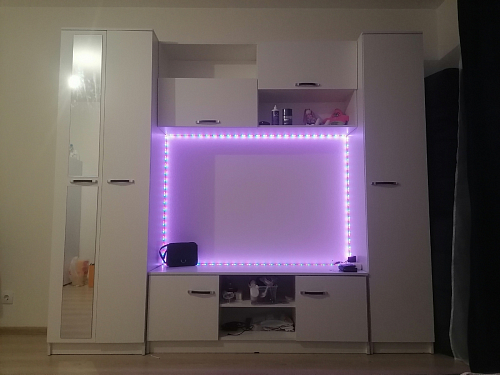 Готовая гостиная Бертелена белое дерево / белое дерево фото покупателя 14