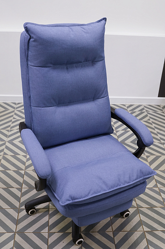 Компьютерное кресло Rapid голубое из шоурума 1