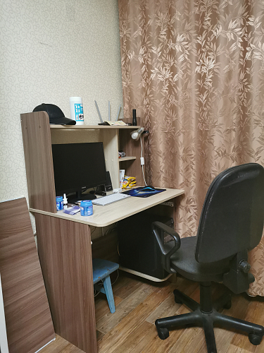 Компьютерный стол Грета-2 белый / дуб крафт золотой фото покупателя 20