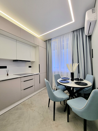 Стул на металлокаркасе Kora beige / black фото покупателя 190