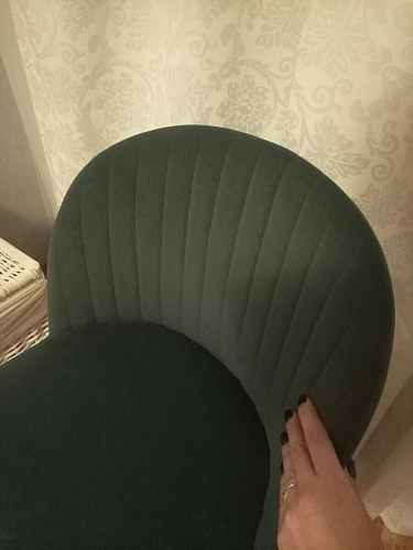 Стул на металлокаркасе Gabi 1 light purple / black фото покупателя 966