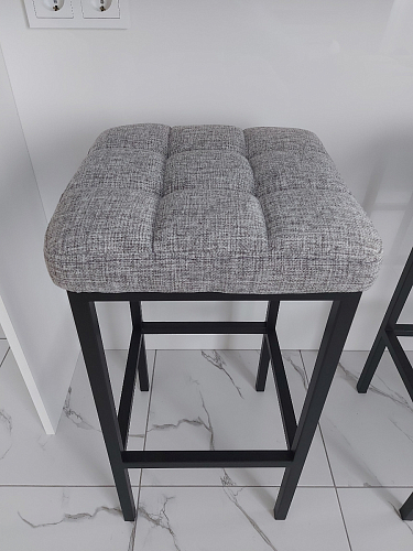 Полубарный стул Лофт мадера 20 / белый матовый фото покупателя 233