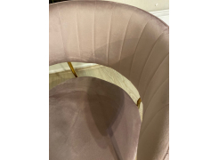 Стул на металлокаркасе Kamelia темно-серый / золотой фото покупателя 36