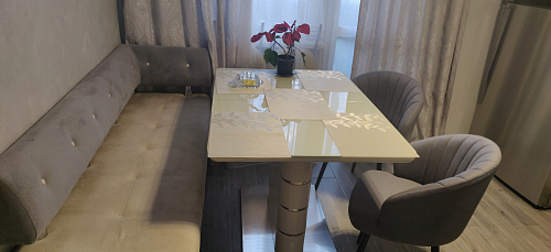 Стул на металлокаркасе Бэнбу velutto 32 / черный фото покупателя 9