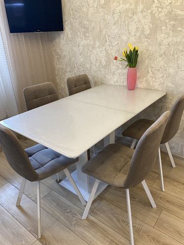 Гибкое стекло толщина 2 мм 110х75 фото покупателя 2