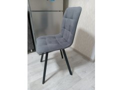 Стул на металлокаркасе Чилли светло-серый / черный фото покупателя 180