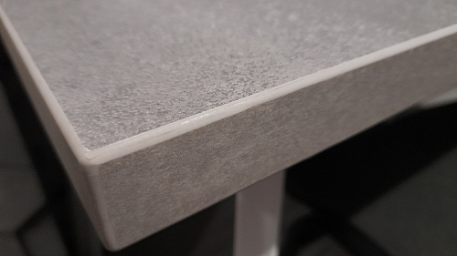 Стол Тринити Лофт 120 25 мм черный матовый / дуб делано темный фото покупателя 141