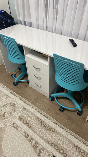 Компьютерное кресло Kiddy/Кидди розовое ткань (сетка) фото покупателя 1