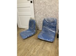 Стул на металлокаркасе Чилли синяя ткань / белый фото покупателя 577