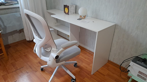 Компьютерное кресло Konfi pink / white фото покупателя 195