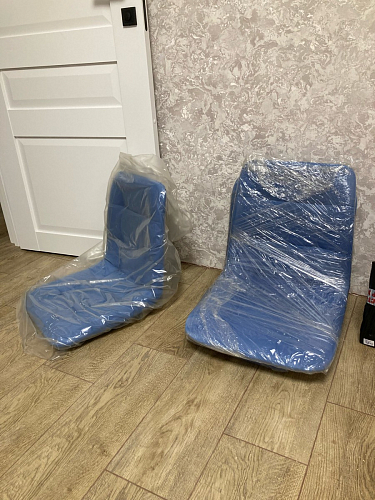 Стул на металлокаркасе Чилли зеленый / белый каркас фото покупателя 577