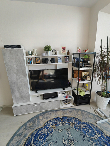 Готовая гостиная Jimenez дуб венге / белый глянец фото покупателя 35