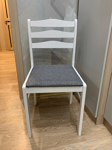 Стул деревянный Camel white / light grey фото покупателя 5