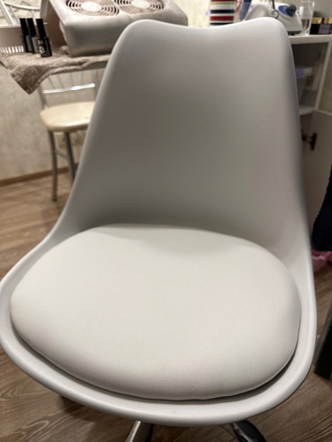 Компьютерное кресло Kolin с подушкой clear / white фото покупателя 425