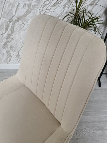 Стул на металлокаркасе Seda 1 green / gold / black фото покупателя 6