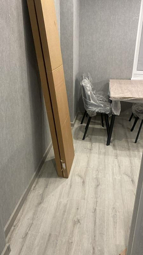 Обеденная группа Эделин темно-серый / дуб вотан / черный матовый фото покупателя 19