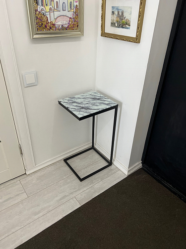 Журнальный столик Геркулес малахит фото покупателя 2