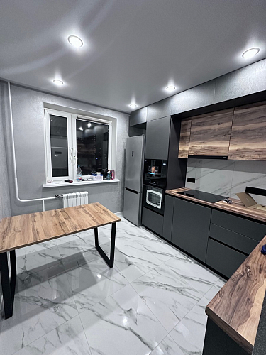 Деревянный стол Лота Лофт 140х80 белый матовый / бетон светлый фото покупателя 627