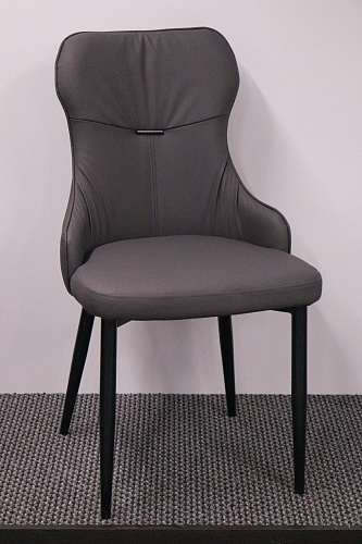 Стул на металлокаркасе Neli gray / black из шоурума 1