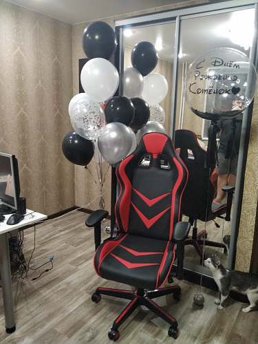 Компьютерное кресло Racer черное / бежевое фото покупателя 45