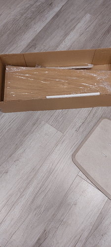 Стол на тумбе Петир 160 белый / дуб монтана фото покупателя 9