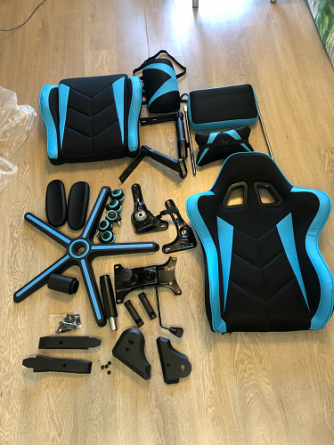 Компьютерное кресло Kano черное / красное фото покупателя 72