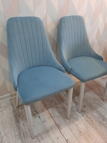 Стул на металлокаркасе Kora gray / black фото покупателя 235