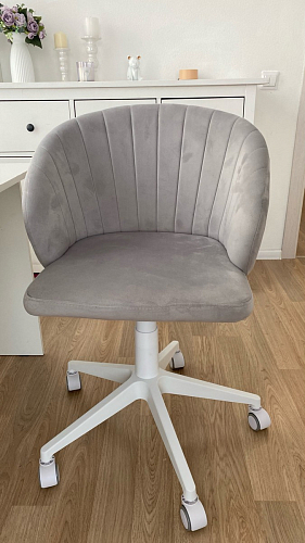 Компьютерное кресло Пард экокожа белый фото покупателя 151