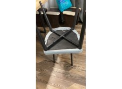 Стул на металлокаркасе Kora beige / black фото покупателя 325