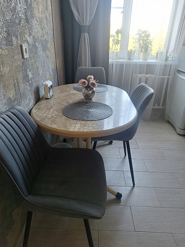 Комплект стульев Седа К 2 шт латте / черный фото покупателя 63