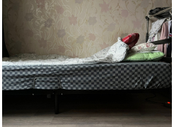 Односпальная кровать Фади 80х200 черная фото покупателя 1162