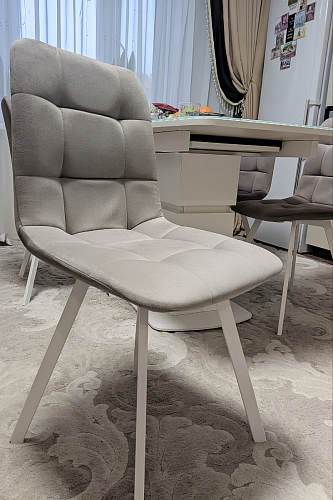 Стул на металлокаркасе Чилли бирюзовый / черный фото покупателя 1241