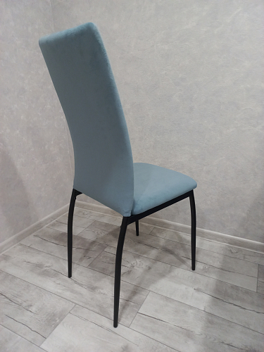 Стул на металлокаркасе Tod light blue / yellow / black фото покупателя 35