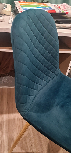 Стул на металлокаркасе Dabl 01 champagne / gold фото покупателя 148