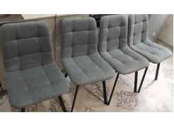 Стул на металлокаркасе Чилли розовый / черный каркас фото покупателя 312