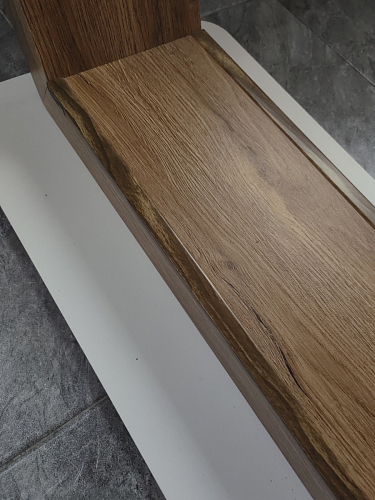 Стол Иматра 140 белый / дуб вотан фото покупателя 6