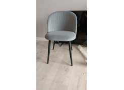 Стул на металлокаркасе Gabi gray / black фото покупателя 87