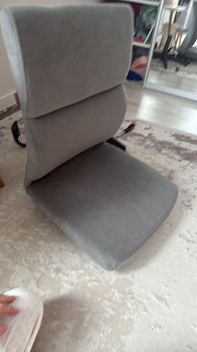 Компьютерное кресло Benefit/Бенефит флок бежевый 7 фото покупателя 42