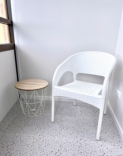 Журнальный столик Mariffa натуральный / белый фото покупателя 14