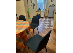 Стул на металлокаркасе Lilu pink / black фото покупателя 8